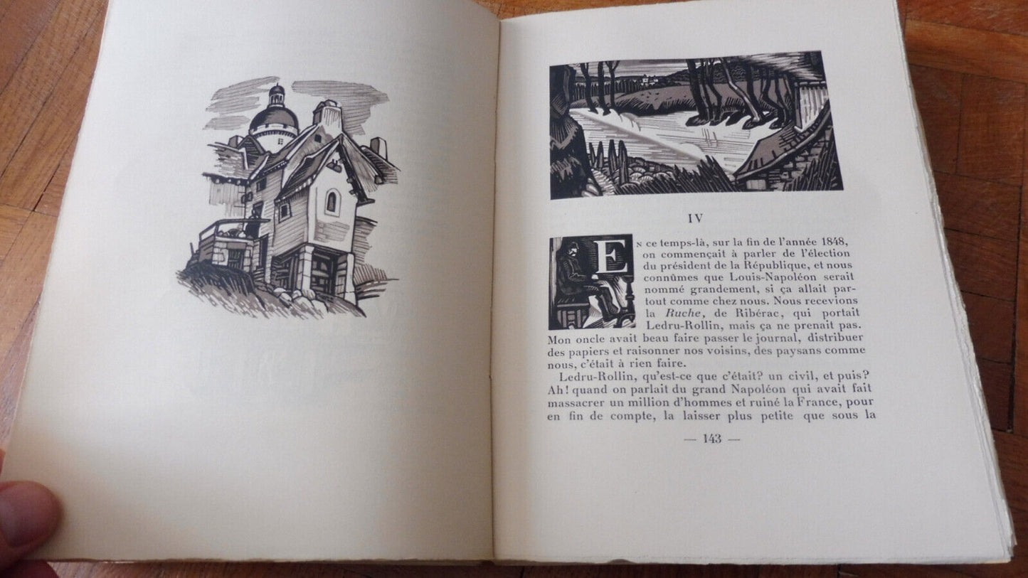 Le Moulin du Frau (Eugène Roy) 1927 illus. Soulas VELIN
