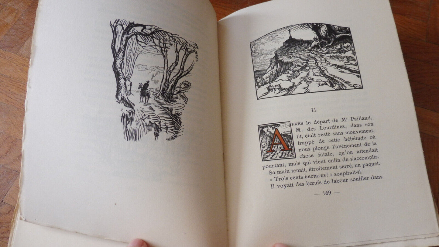 Monsieur de Lourdines (Alphonse de Chateaubriand) 1925 illus. Achener RIVES