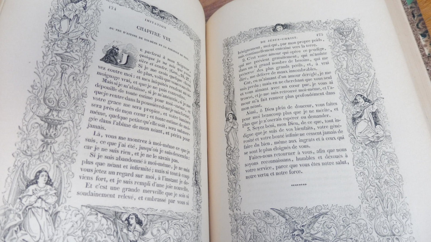Imitation de Jésus-Christ (Dassance trad.) 1836 illus. Johannot et Cavelier