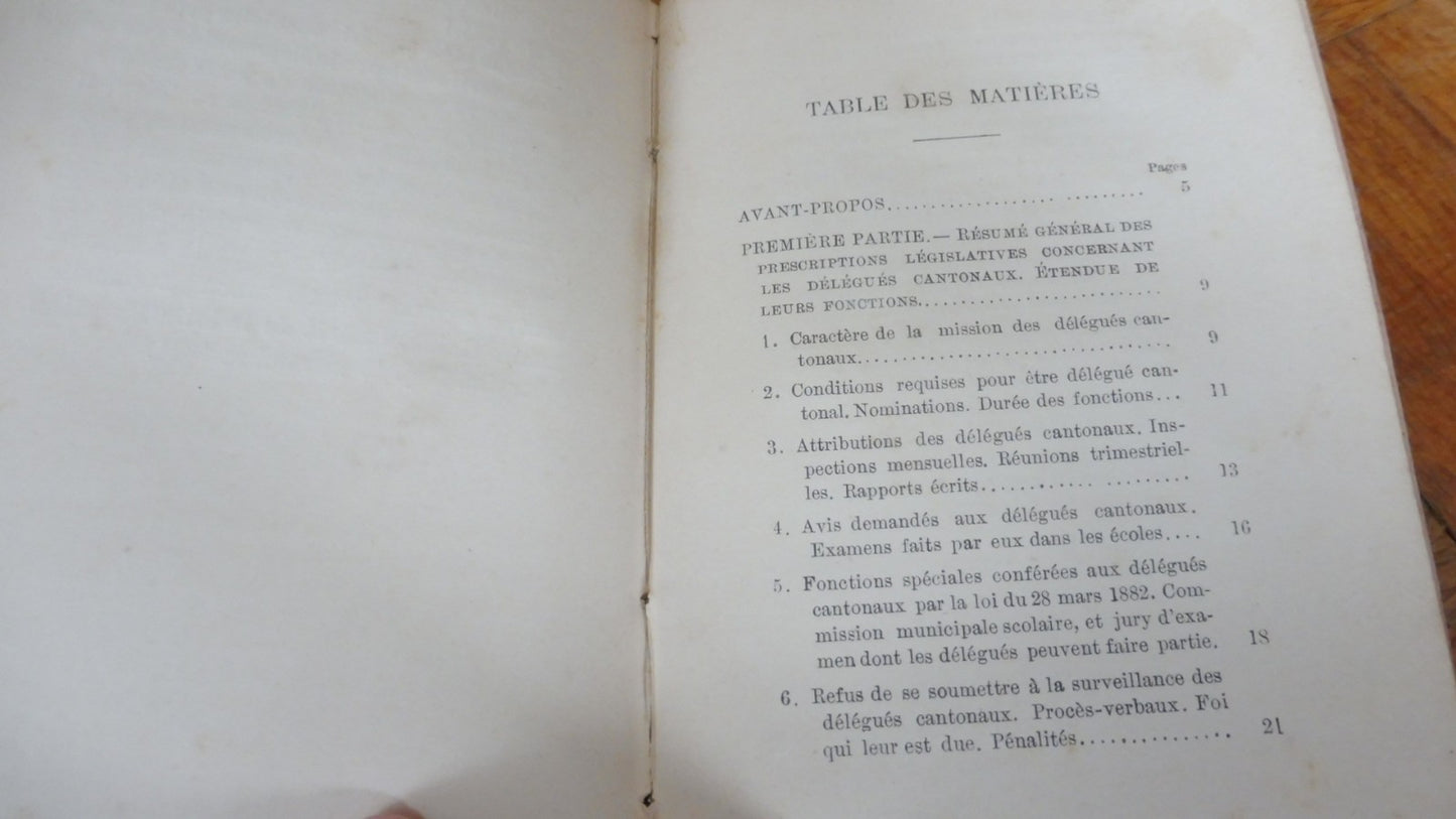 Nouveau code du délégué cantonal (Eugène Roche) 1887