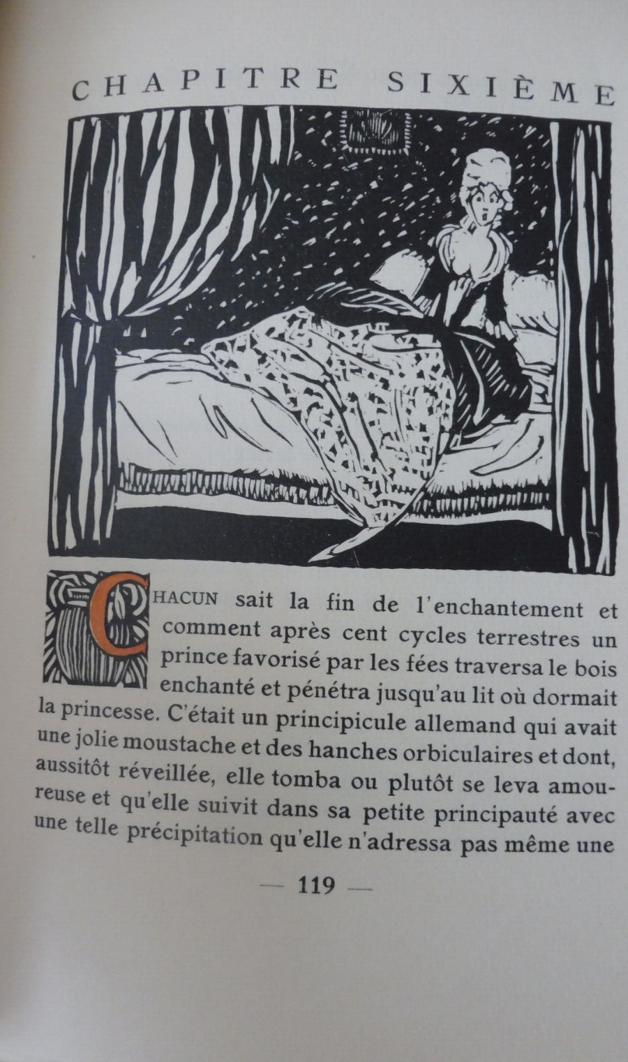 Les Sept femmes de La Barbe Bleue (Anatole France) 1925 illus. Sauvage VELIN