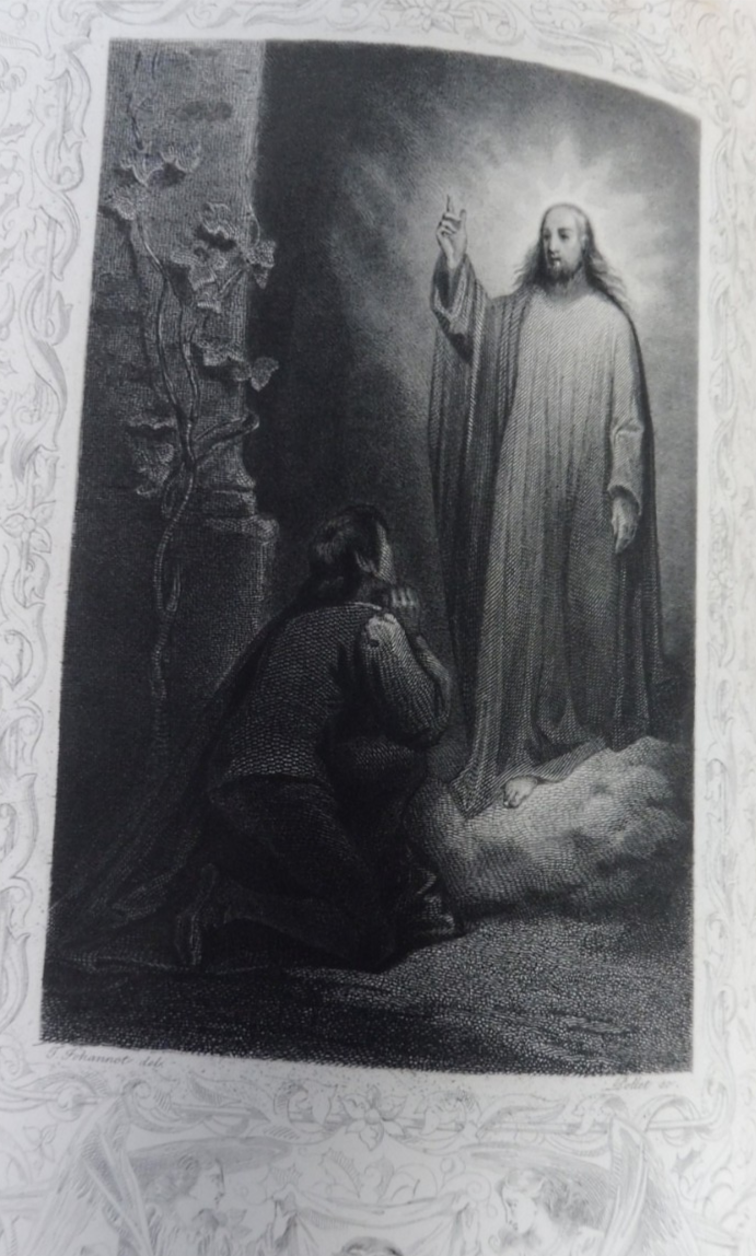 Imitation de Jésus-Christ (Dassance trad.) 1836 illus. Johannot et Cavelier
