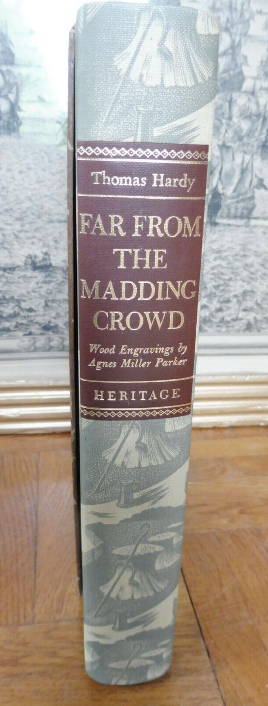 Far from the madding crowd (Thomas Hardy) 1958 illus. A. Miller Parker