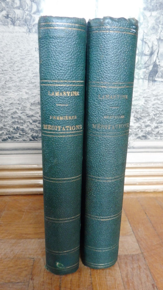 Premières méditations + Nouvelles méditations (Lamartine) 1855-56