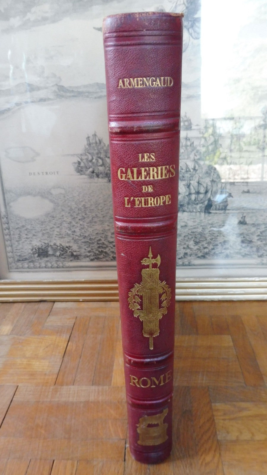 Les Galeries de l'Europe. Rome (Armengaud) 1859 IN FOLIO
