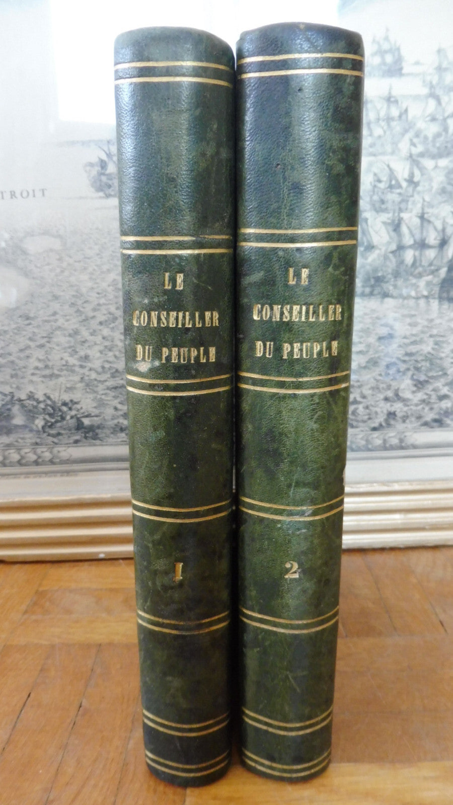 Le Conseiller du peuple (Lamartine) 1849 2 vol.