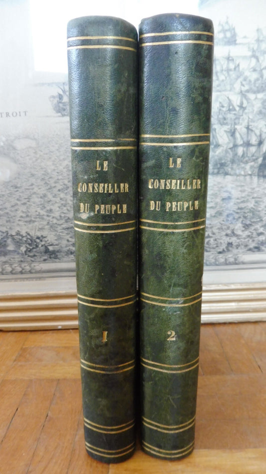 Le Conseiller du peuple (Lamartine) 1849 2 vol.
