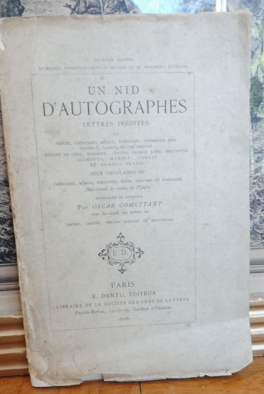 Un nid d'autographes (Oscar Commettant) 1886