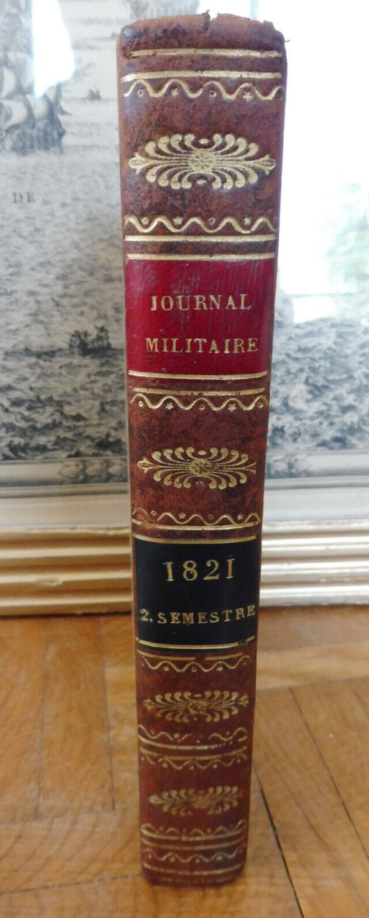 Journal militaire. 2ème semestre 1821