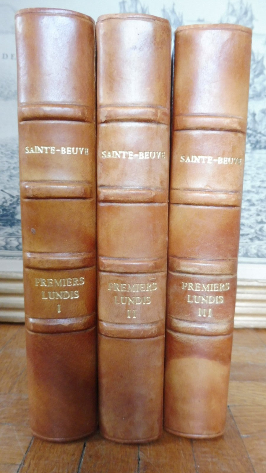Premiers lundis (Sainte Beuve) 1913 3 vol.