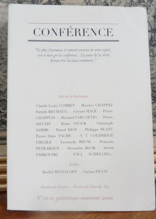 Revue Conférence n°10-11 (2000)