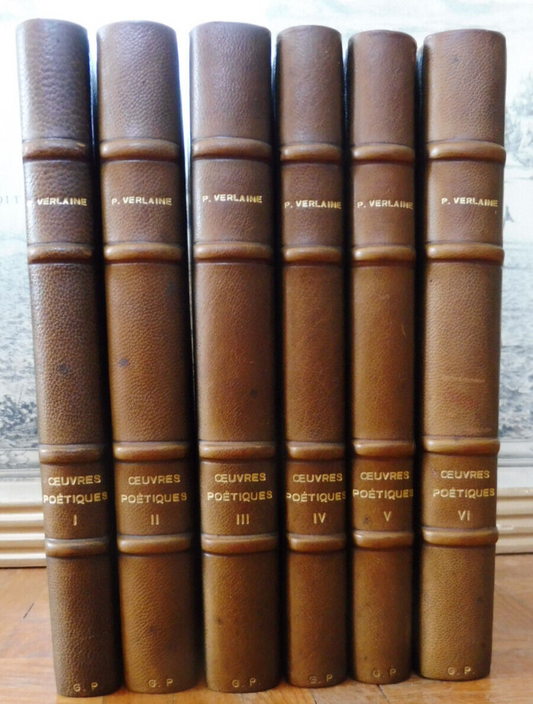 Oeuvres poétiques de Verlaine 1948 Illus. Clouzot VELIN 6/6