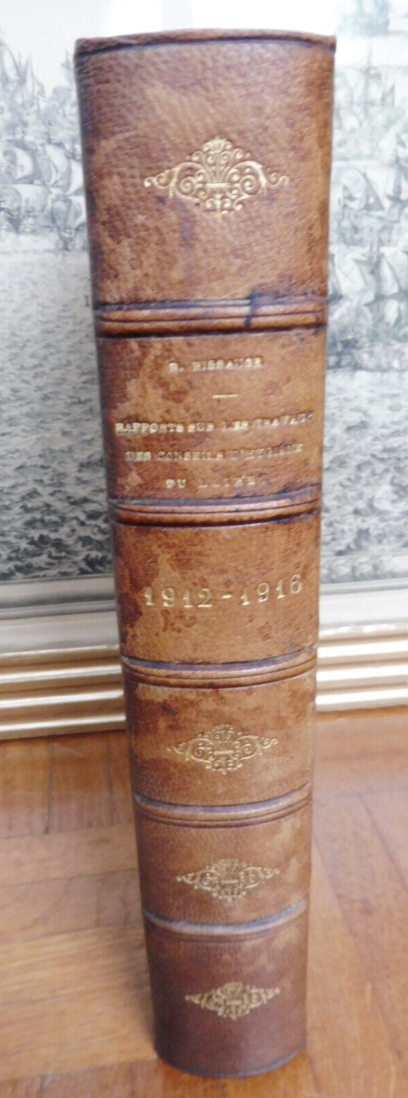 Rapport sur les travaux des Conseils d'Hygiène 1912-1916 (Bissauge) LOIRET