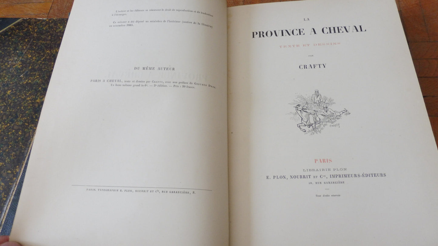 La Province à cheval - Crafty 1885 EQUITATION