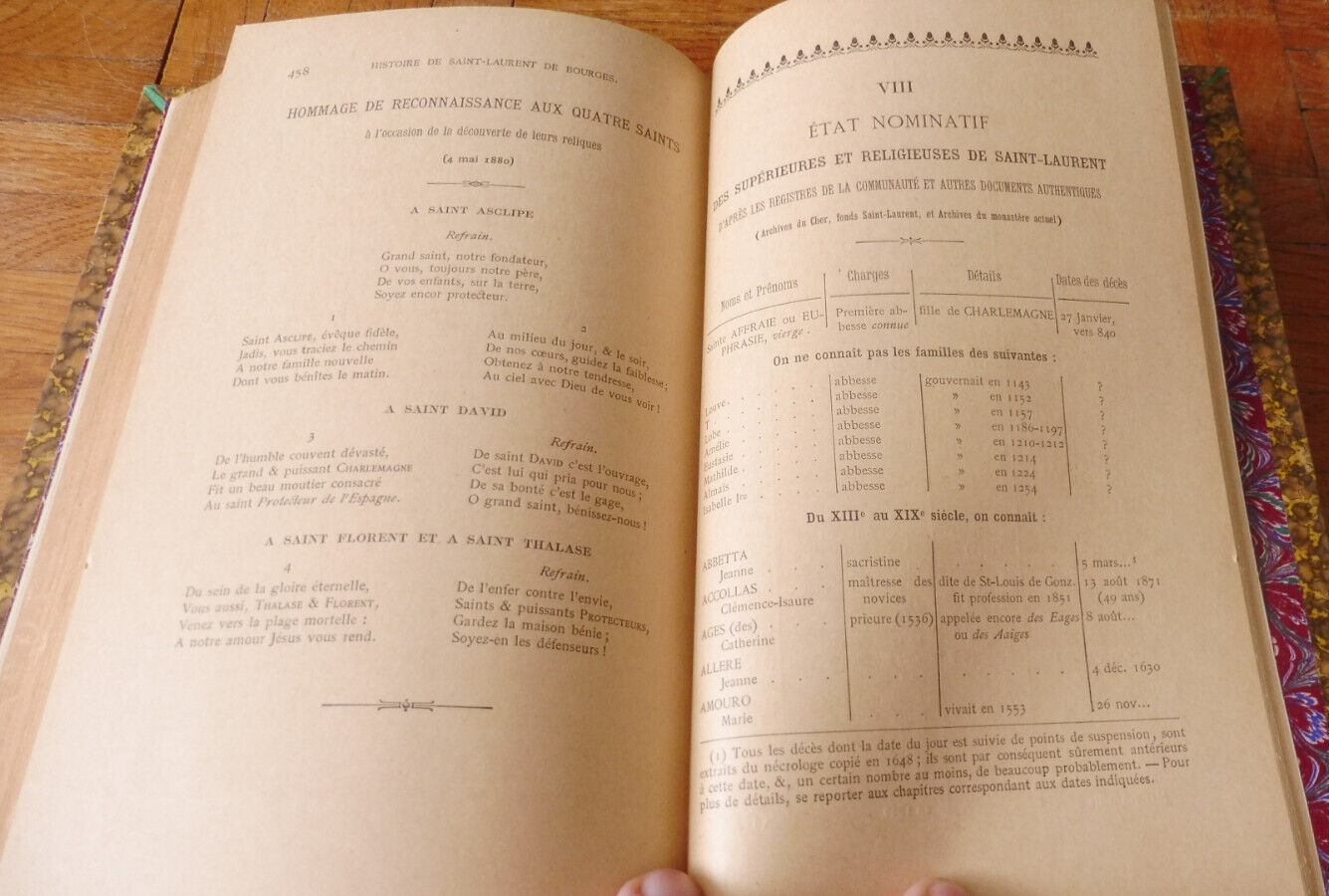 Les Bénédictines de Saint-Laurent de Bourges (Rabory) 1891