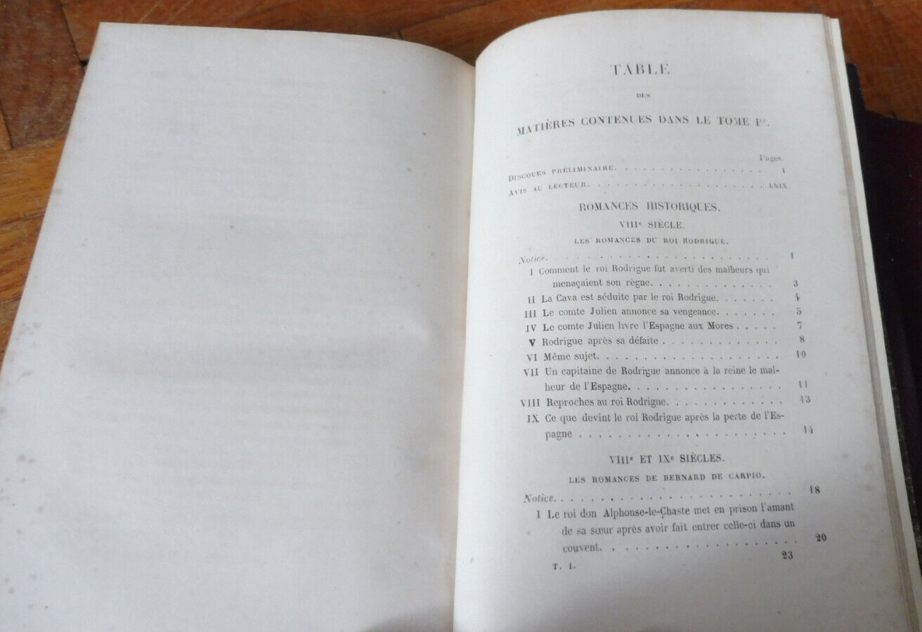 Romancero général ou recueil de chants de l'Espagne (Damas Hinard) 1844 2/2