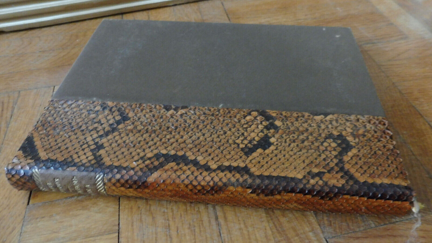 Bamboulina (Paul Reboux) 1926 illus. Hallo RELIURE SERPENT