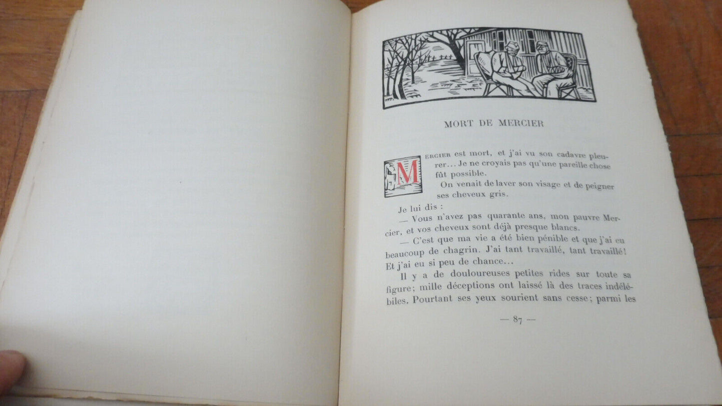 Vie des Martyrs (Georges Duhamel) 1919 illus. Lébédeff VELIN