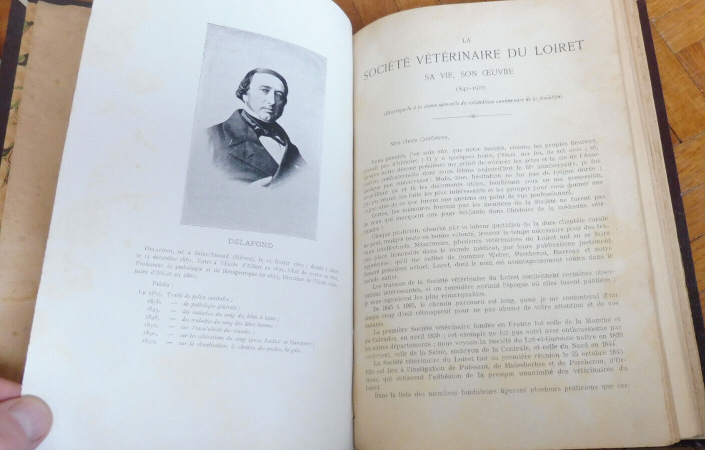Publications 1894-1911 (René Bissauge) LOIRET VETERINAIRE