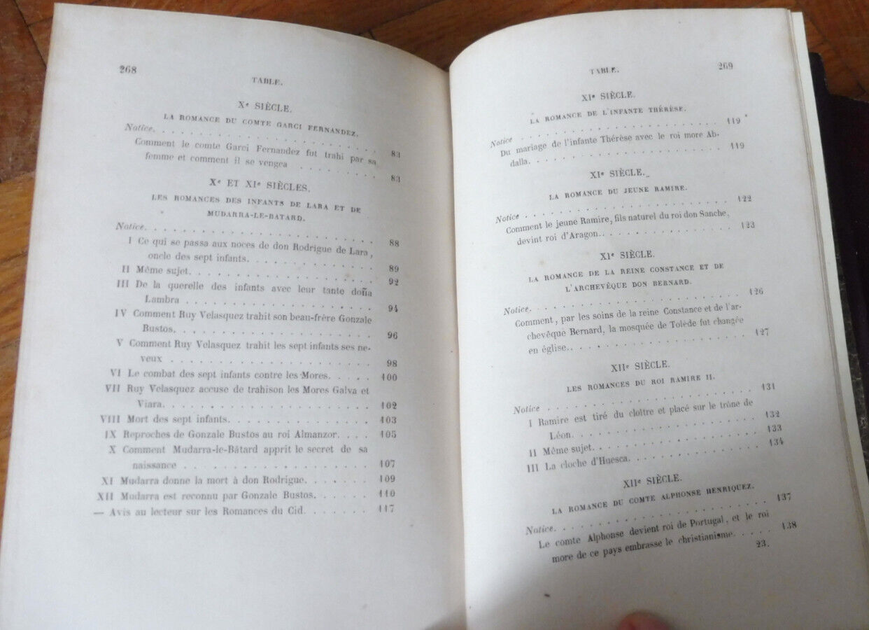 Romancero général ou recueil de chants de l'Espagne (Damas Hinard) 1844 2/2
