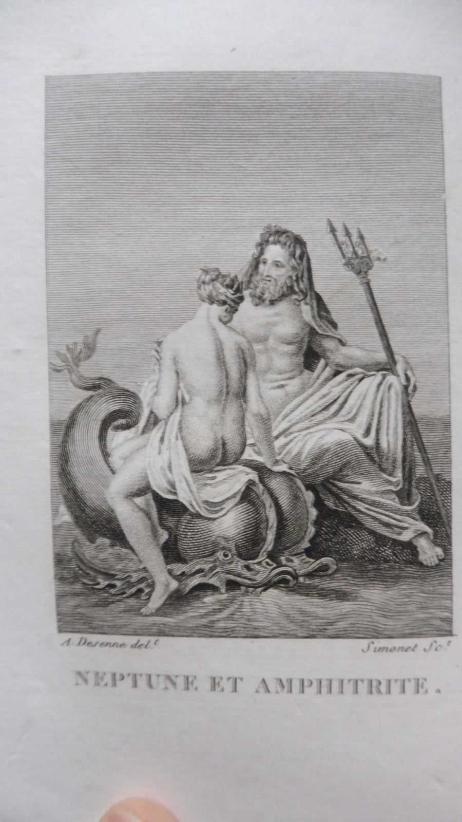 Lettres à Emilie sur la mythologie (Demoustier) 1817 3 vol.
