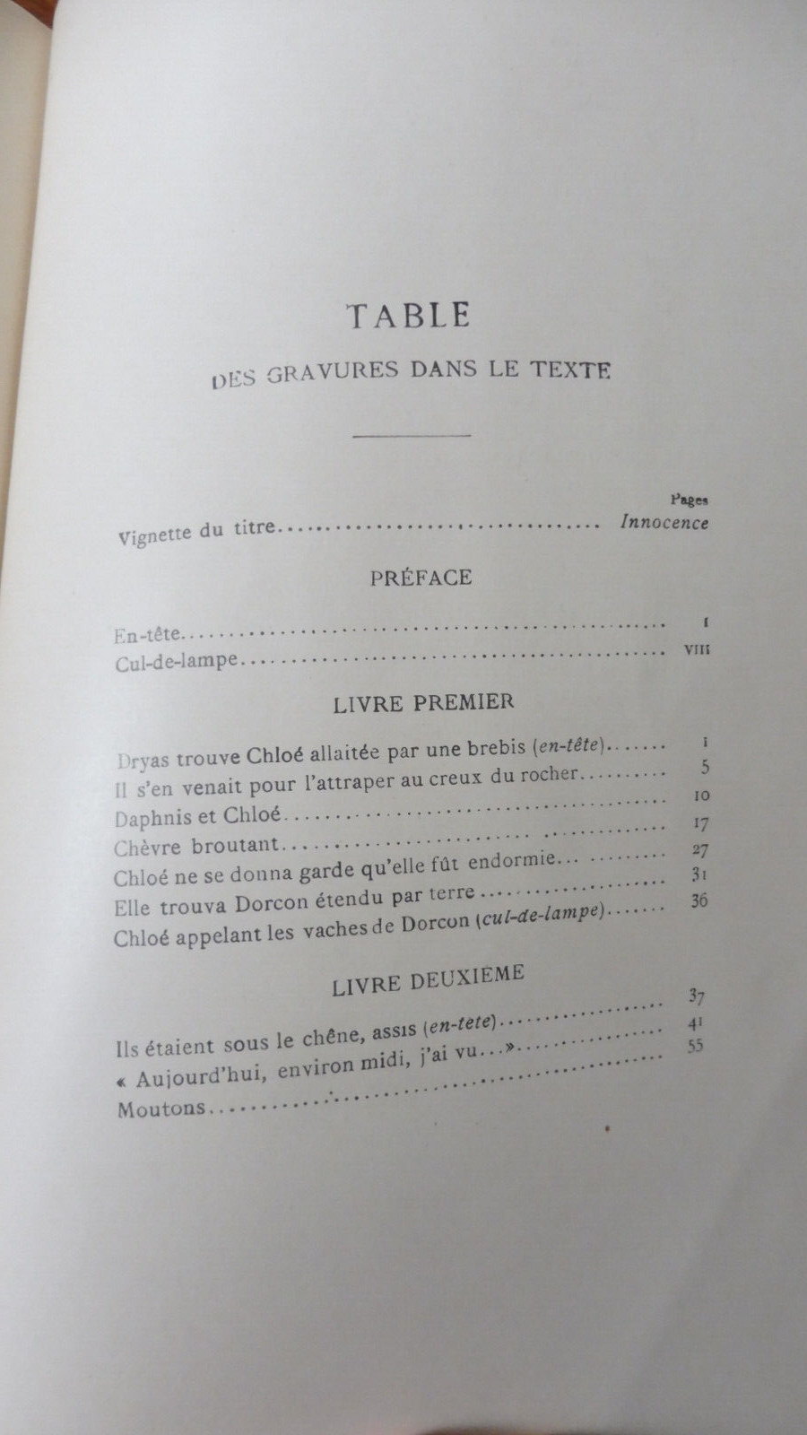 Daphnis et Chloé (Longus) s.d. illus. Collin & Champollion