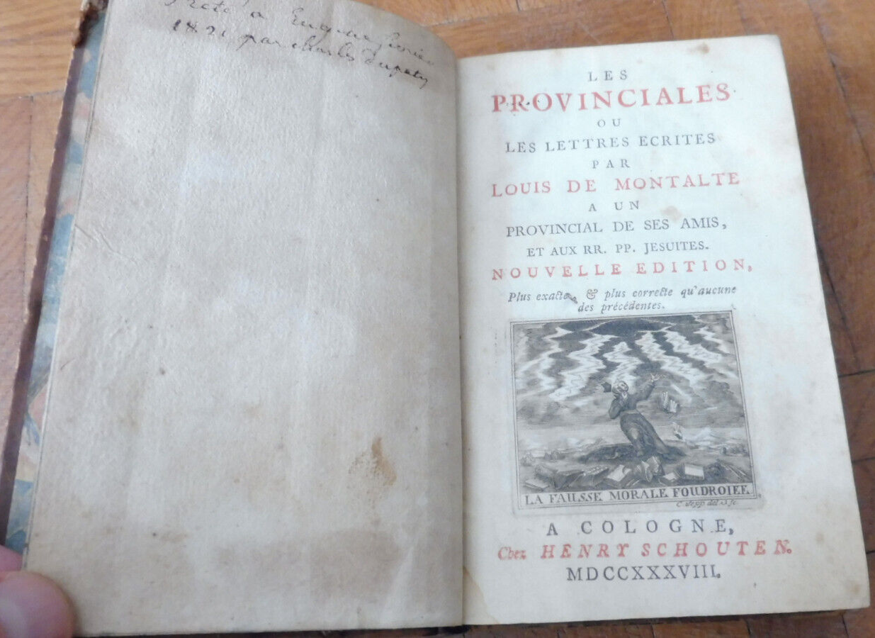 Les Provinciales (Blaise Pascal) 1738
