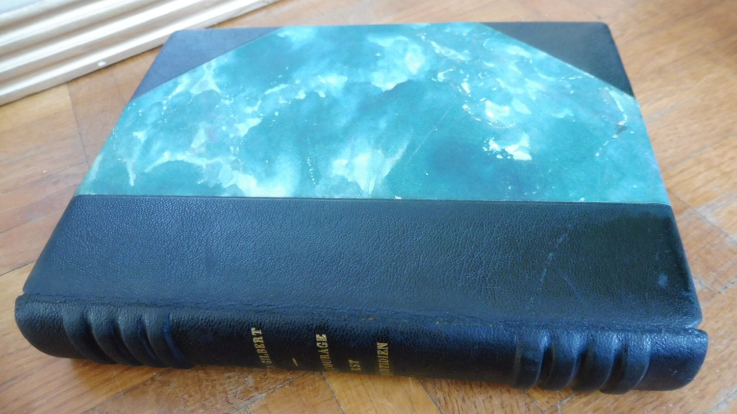 Le Courage est quotidien (O.-P. Gilbert) 1945 illus. Lechantre VELIN