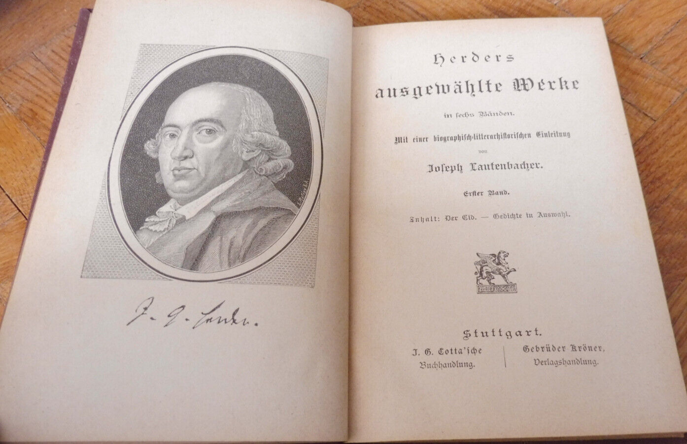 Herders ausgewählte Werke (Johann Gottfried von Herder) 6/6