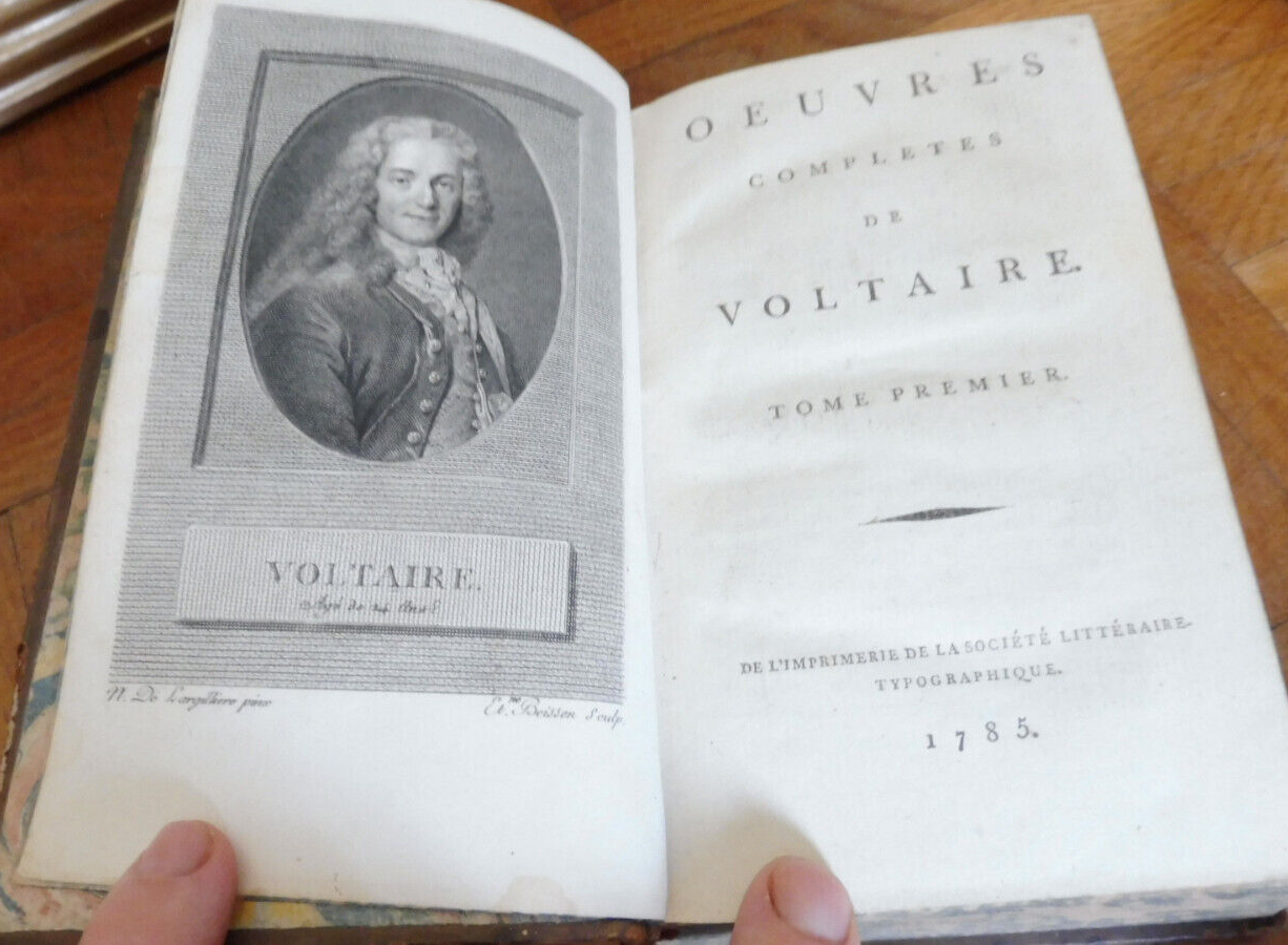 Théâtre de Voltaire 1785 7 vol.