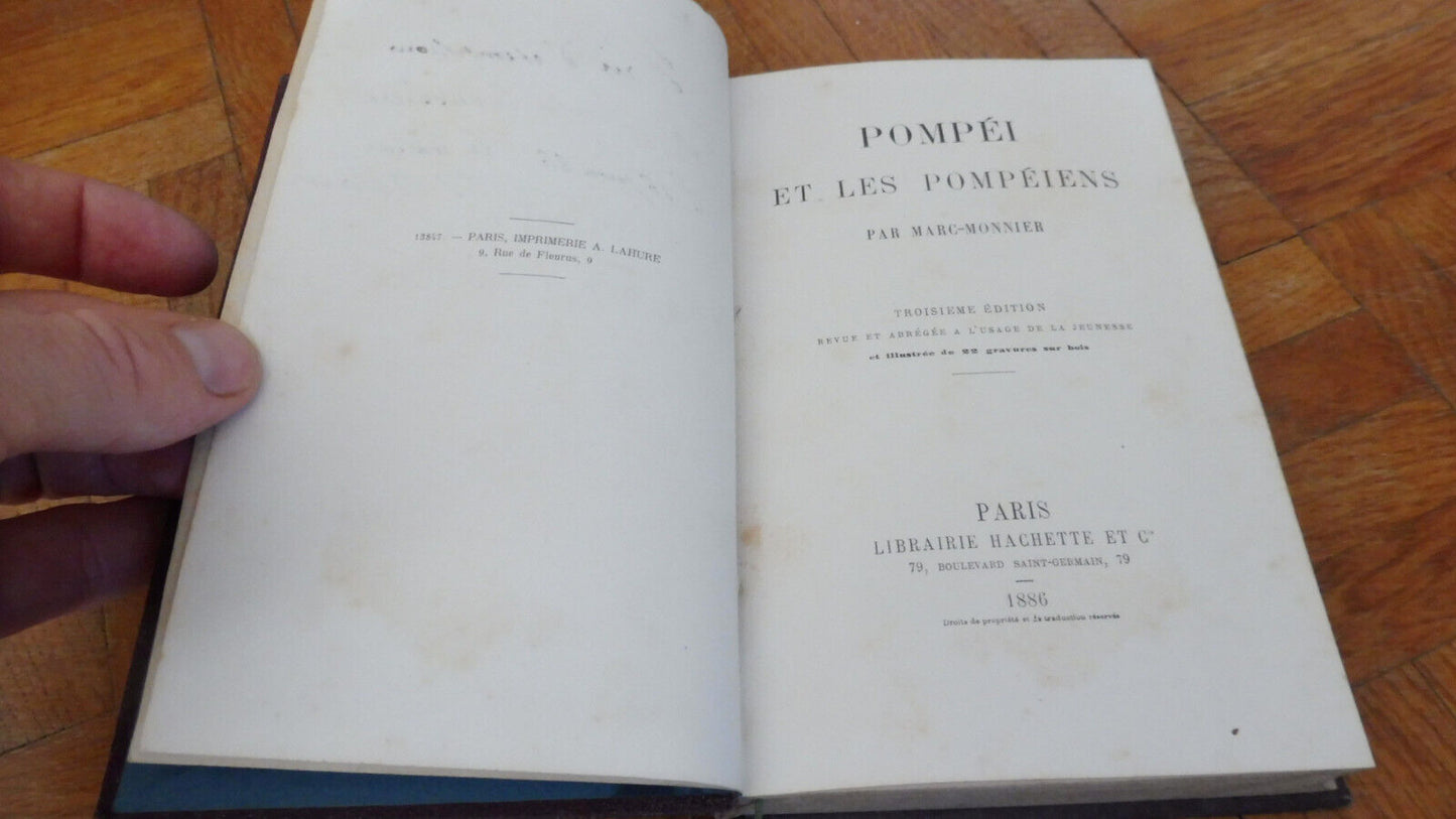 Pompéi et les pompéiens (Marc-Monnier) 1886