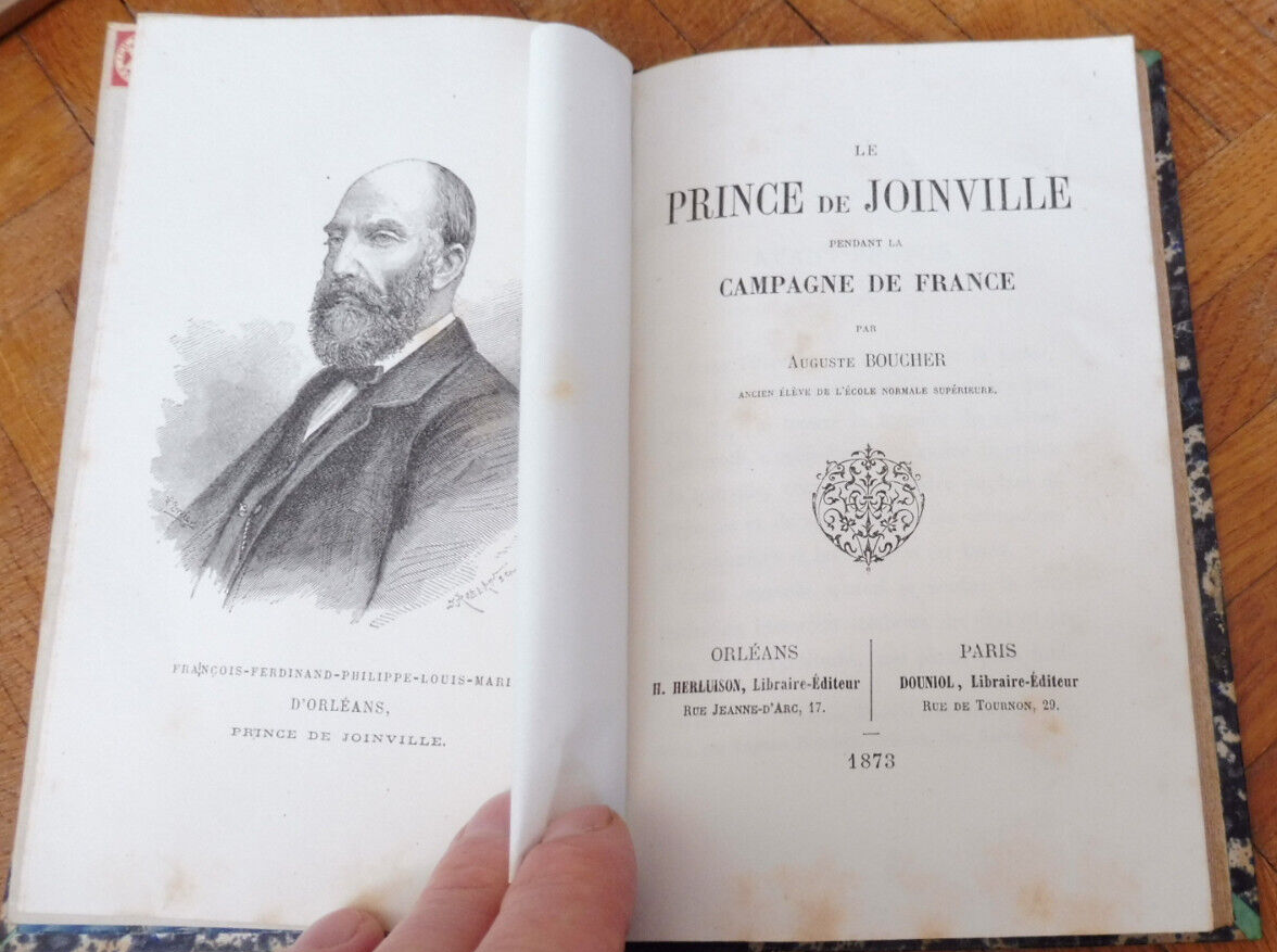 Le Prince de Joinville pendant la campagne de France (Auguste Boucher) 1873