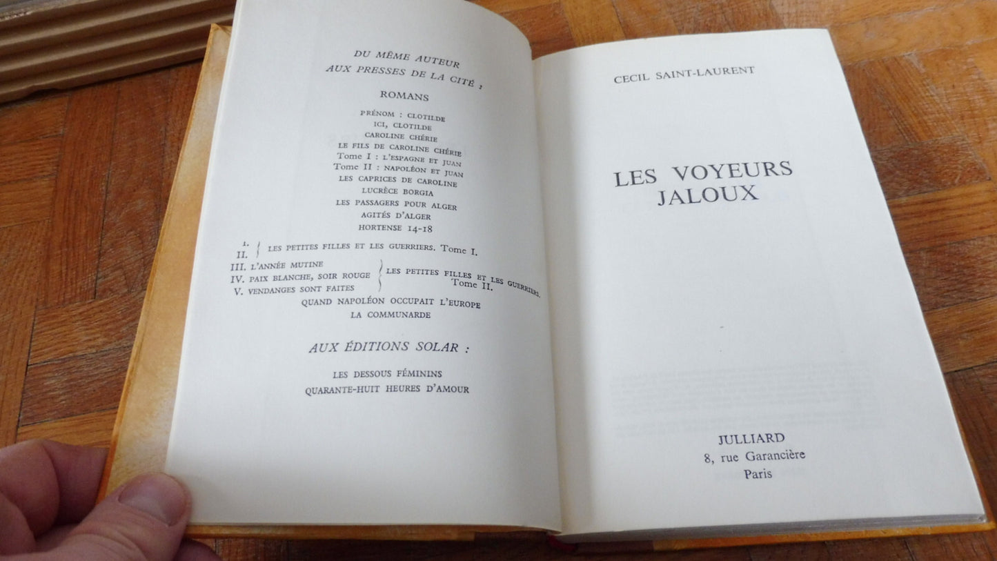Les Voyeurs jaloux (Cécil St.-Laurent) 1976