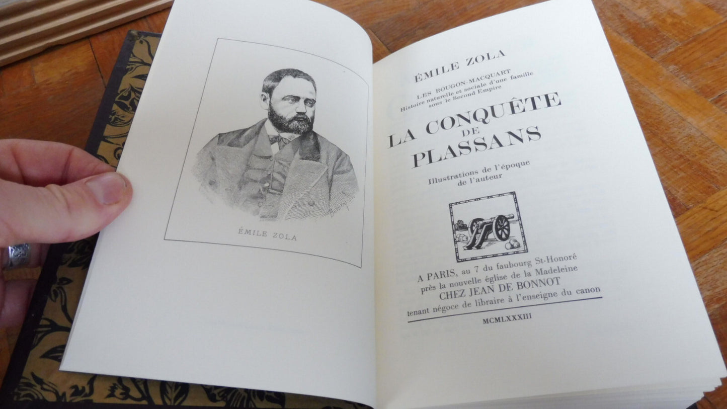 La Conquête de Plassans (Emile Zola) 1983 JEAN DE BONNOT