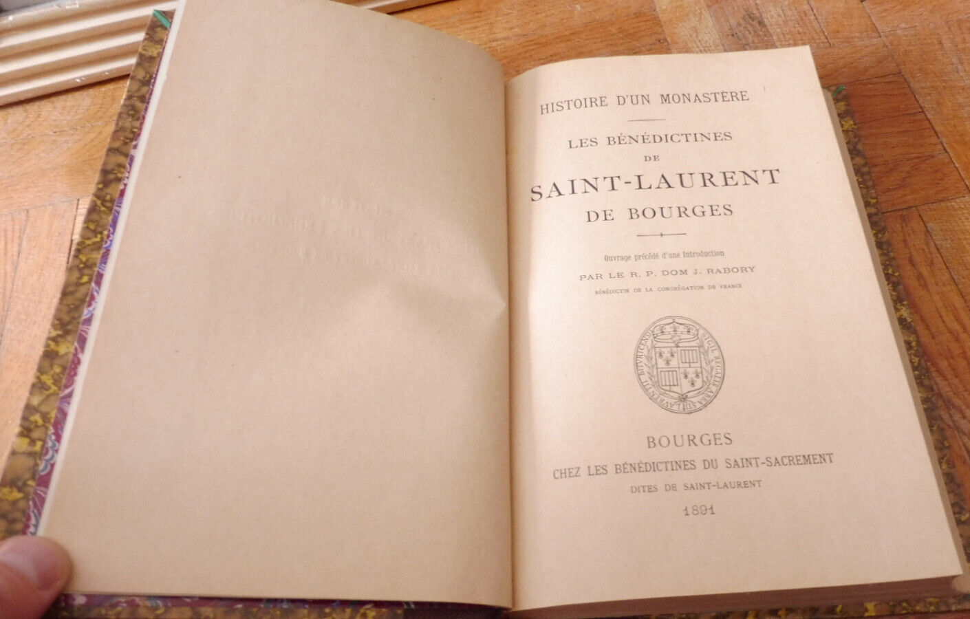 Les Bénédictines de Saint-Laurent de Bourges (Rabory) 1891