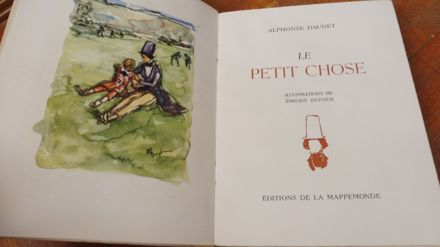 Le petit chose (Alphonse Daudet) 1944 illus. Dufour VELIN