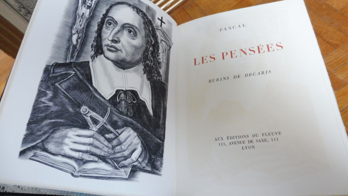 Pensées de Pascal illus. Decaris