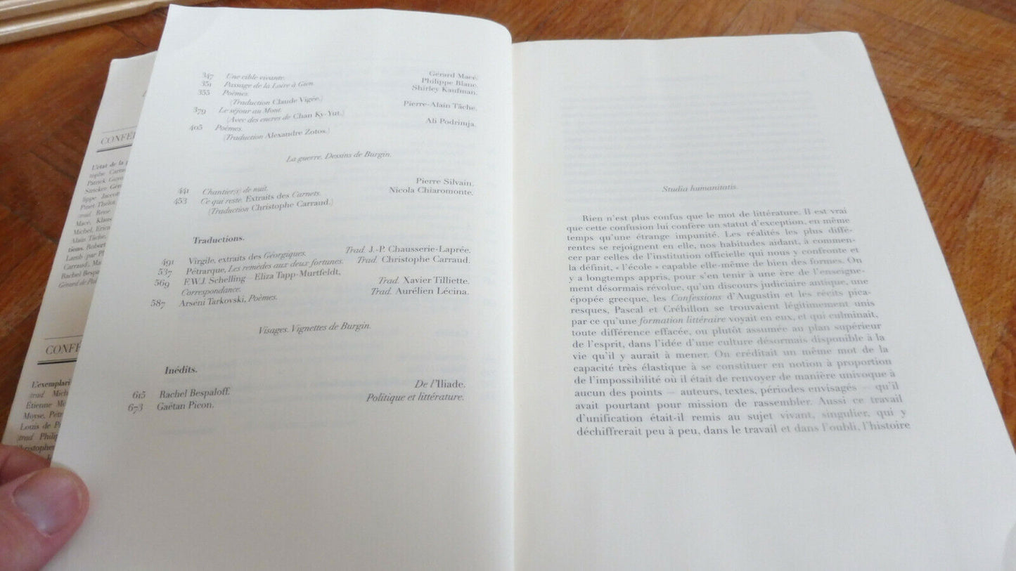 Revue Conférence n°10-11 (2000)