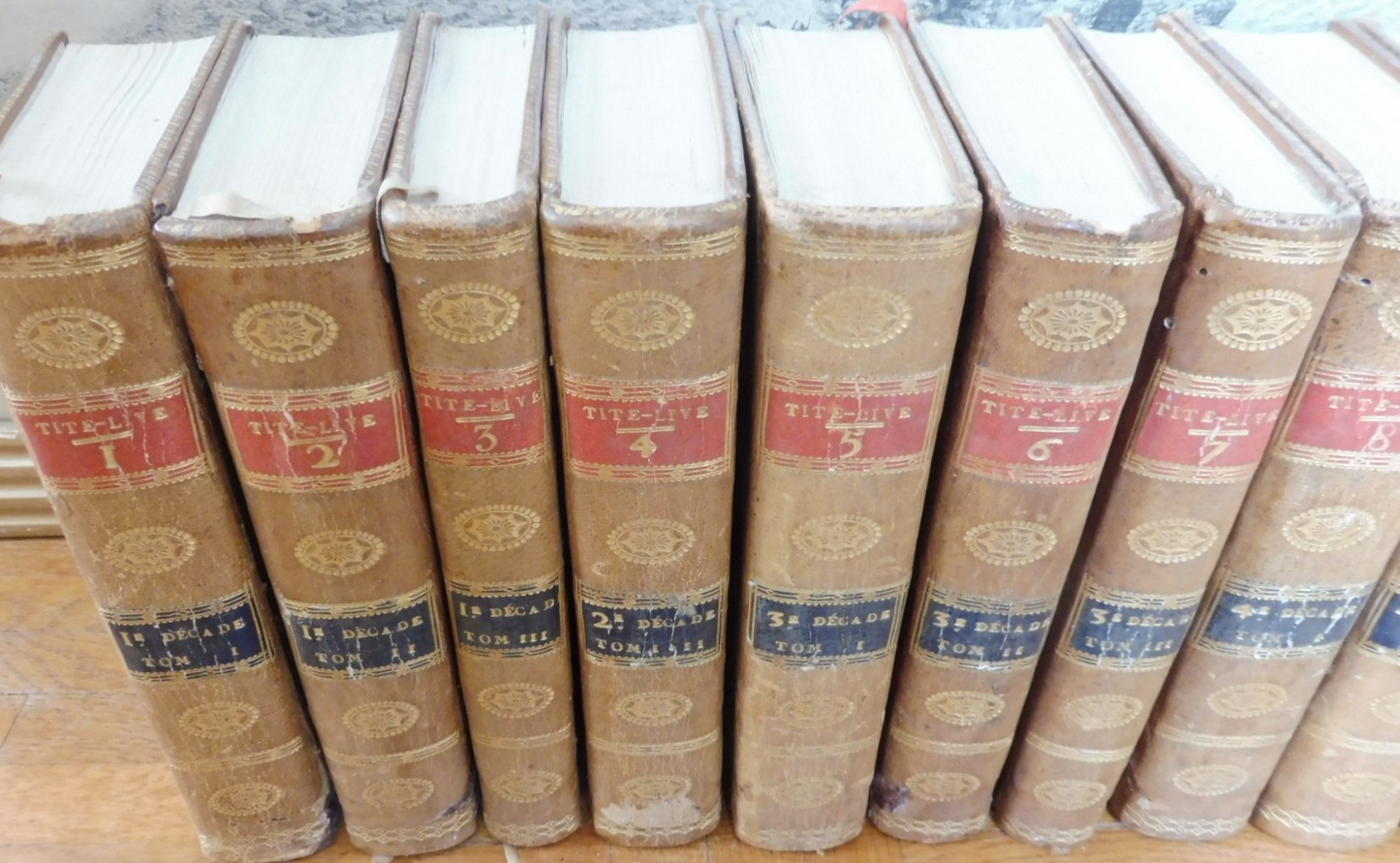 Histoire romaine (Tite-Live) 1770-72 10 vol.