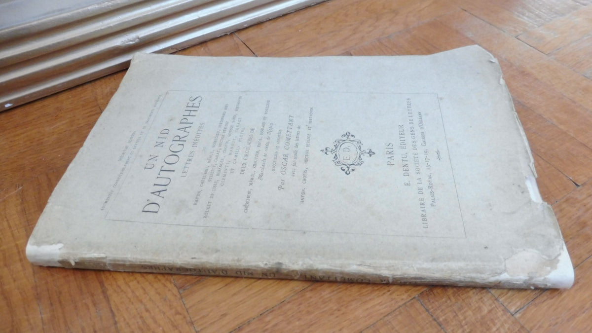Un nid d'autographes (Oscar Commettant) 1886