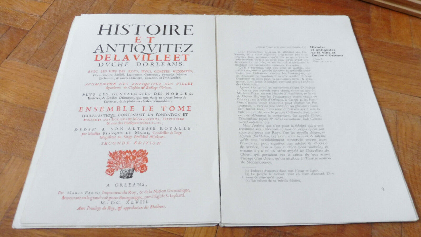 Les Chiens d'Orléans (Yves-André Changeux) 1961 NUMEROTE RARE