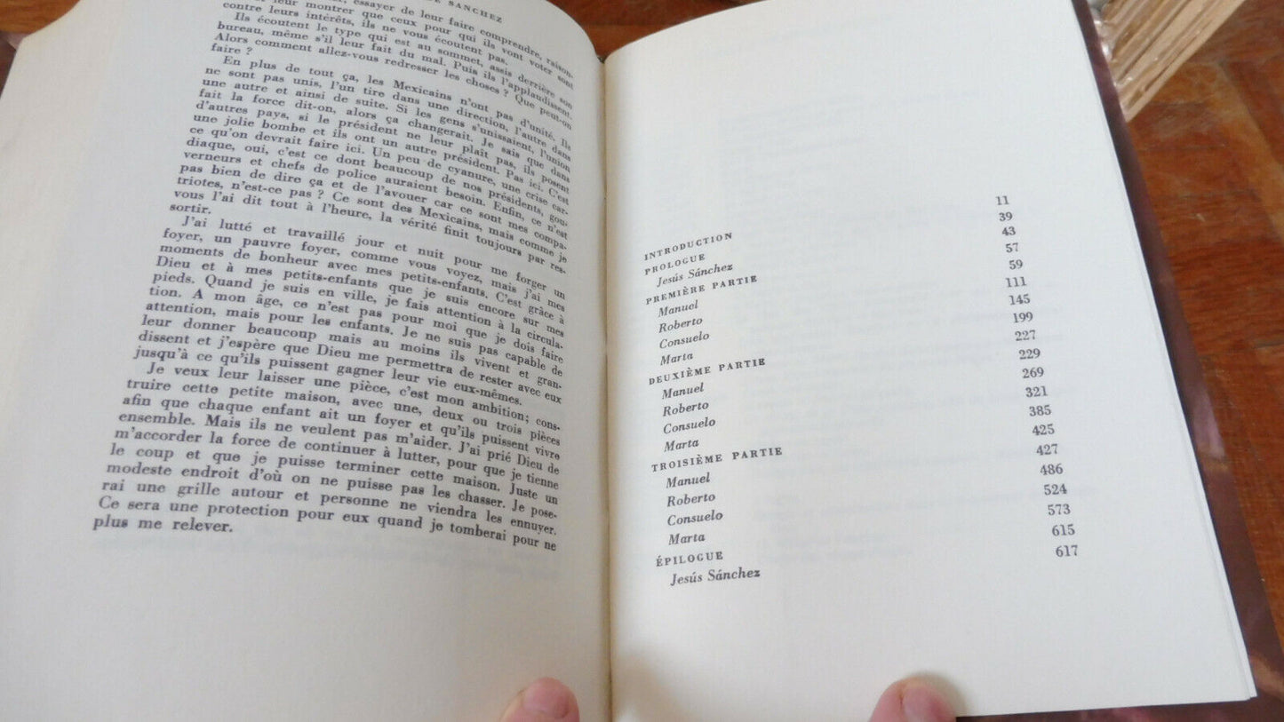 Les Enfants de Sanchez. Autobiographie d'une famille mexicaine (O. Lewis) 1972