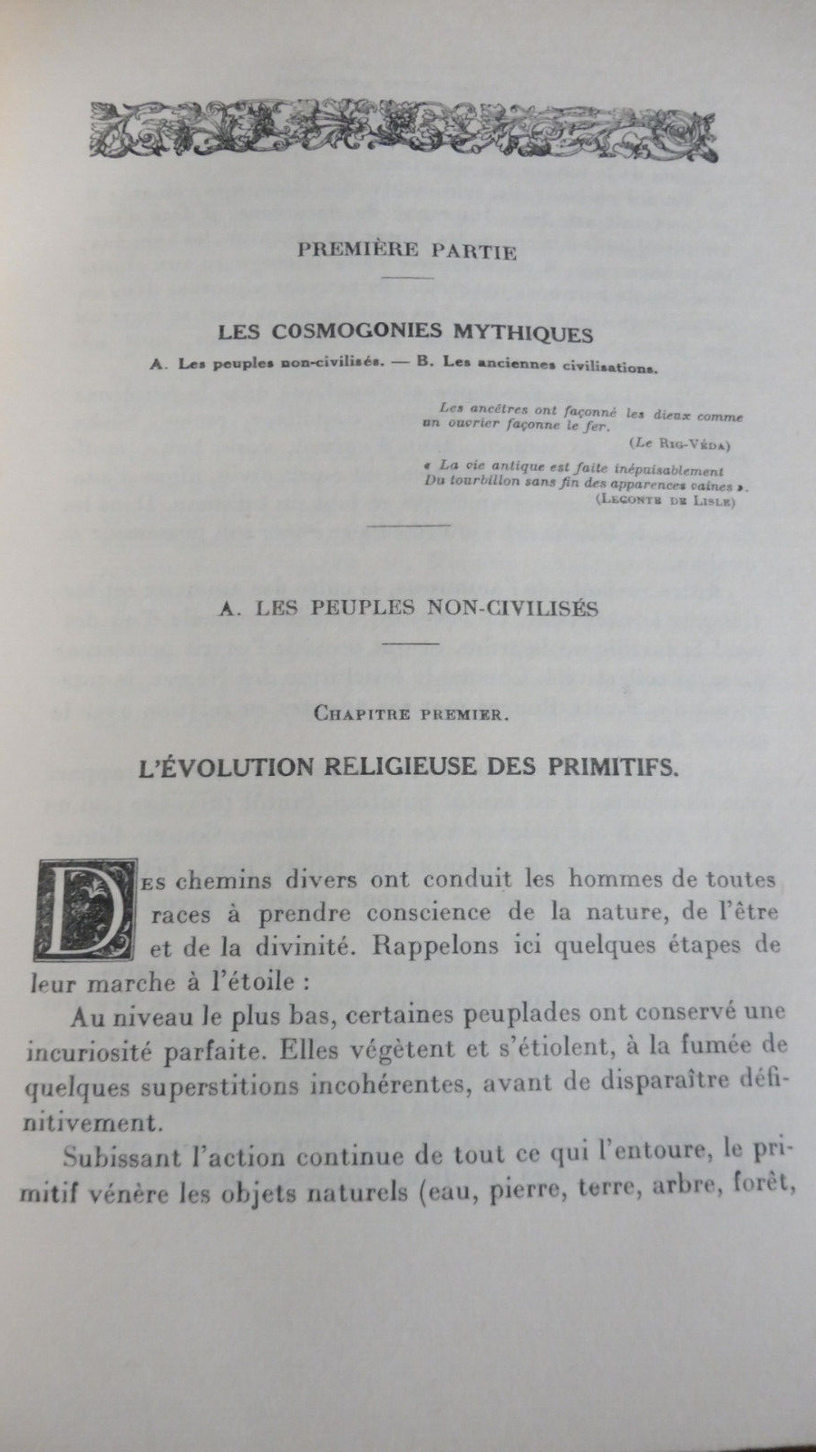 Quand la lumière fut. Cosmogonies anciennes et modernes (Louis Maillard) s.d.