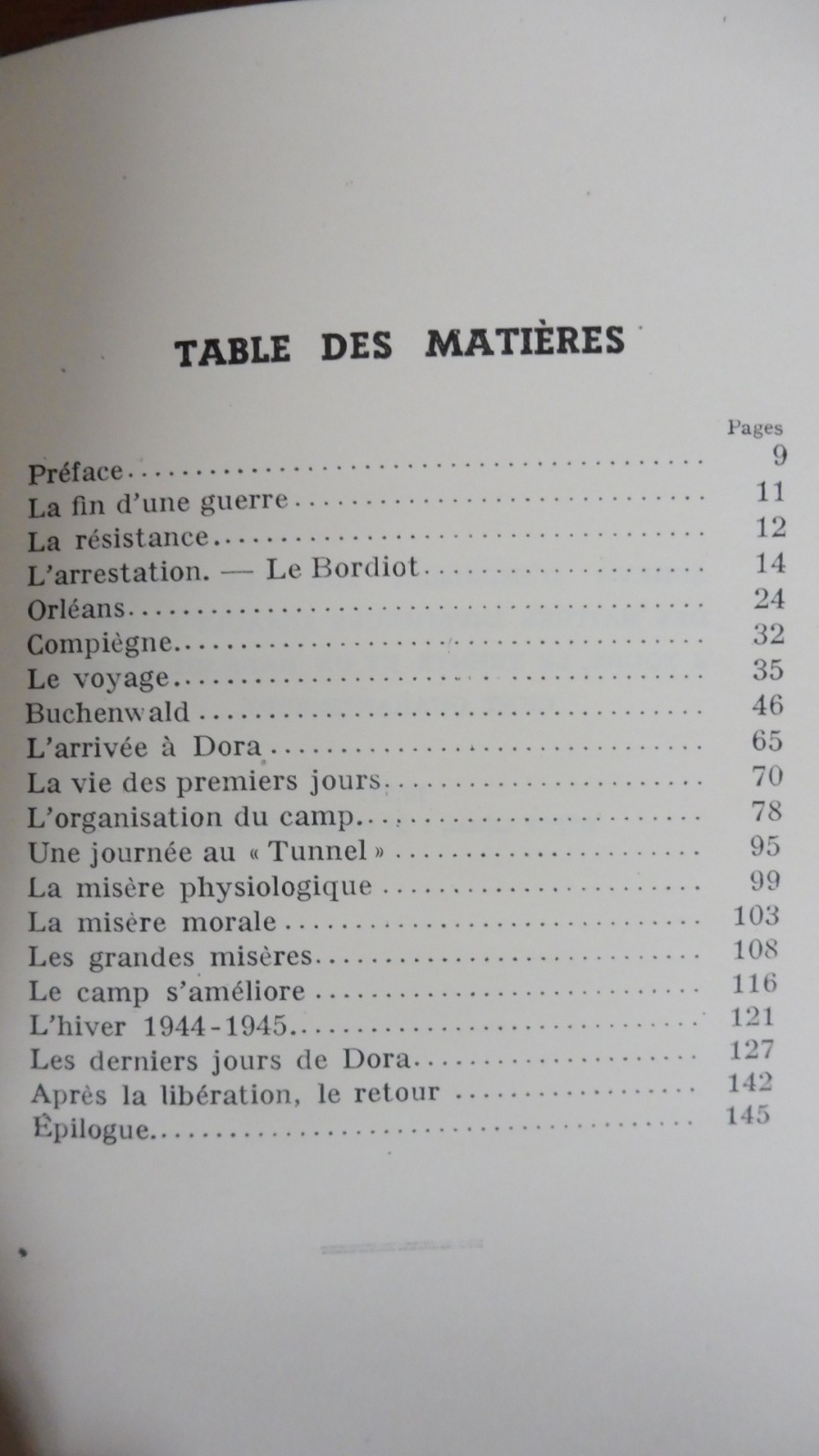 Dora la mort (Andrès Pontoizeau) 1947 2ème Guerre Mondiale