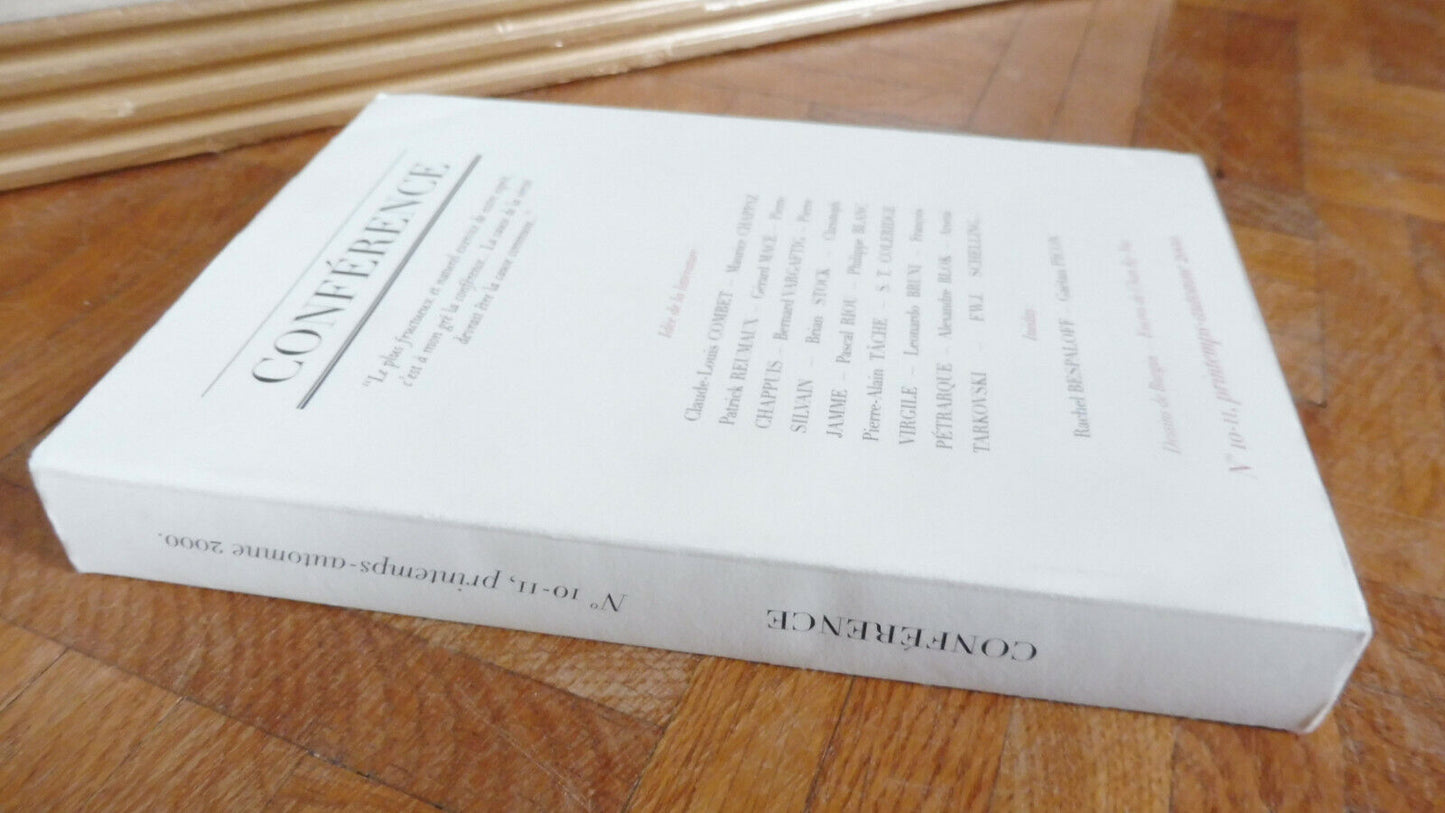 Revue Conférence n°10-11 (2000)