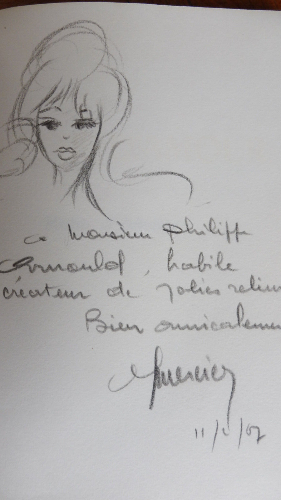 Hotte d'amour (Moïse Magnien) 1965 EO Illus. Mercier ENVOI