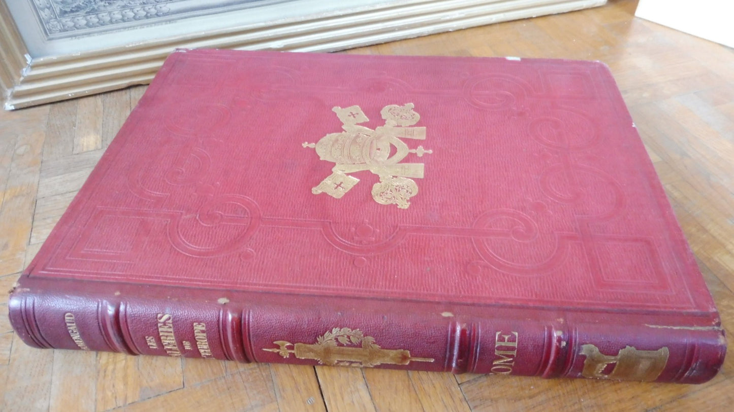 Les Galeries de l'Europe. Rome (Armengaud) 1859 IN FOLIO