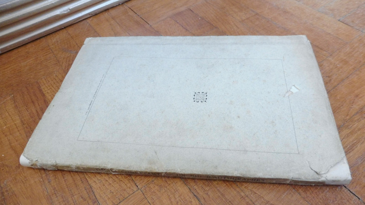 Un nid d'autographes (Oscar Commettant) 1886
