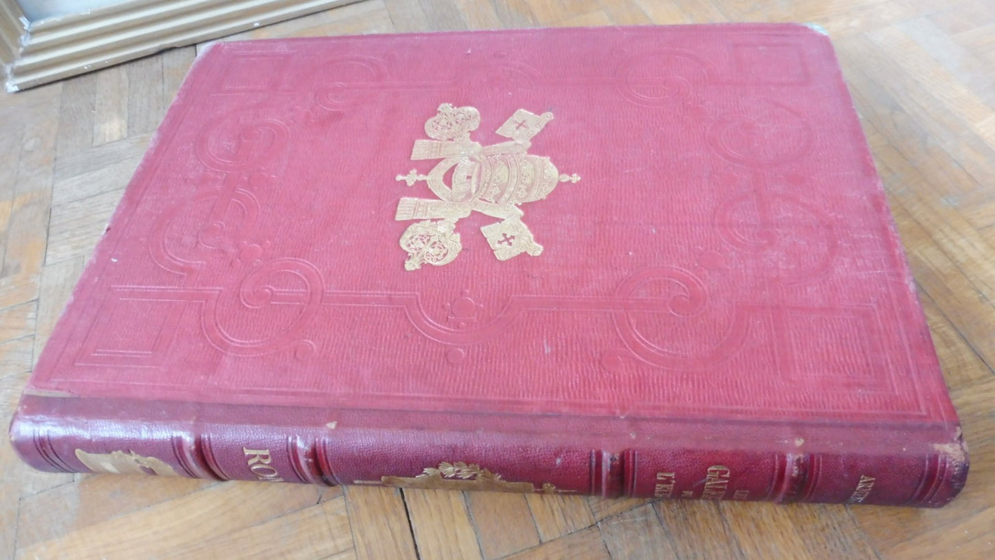 Les Galeries de l'Europe. Rome (Armengaud) 1859 IN FOLIO