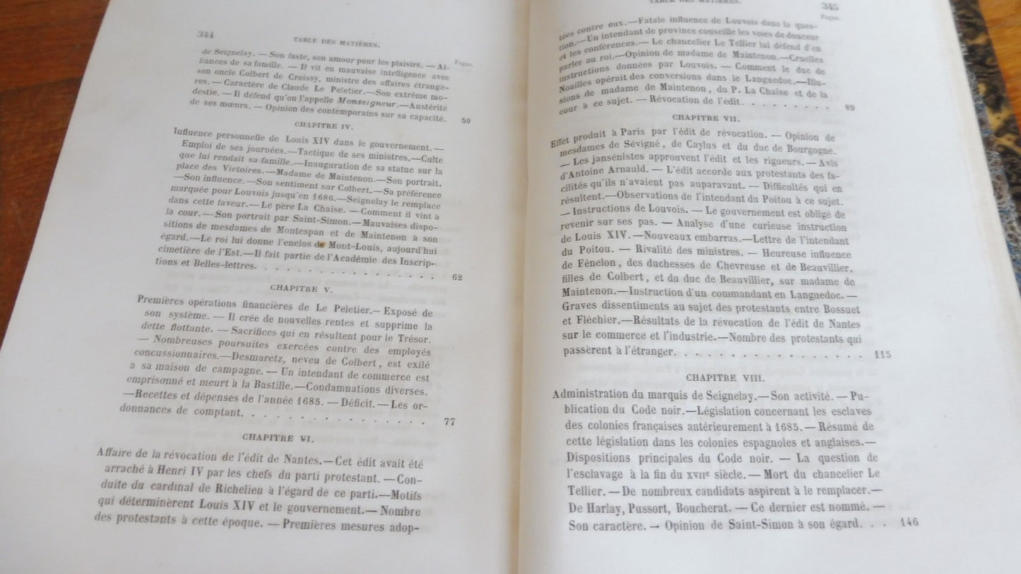 Le Gouvernement de Louis XIV (Pierre Clément) 1848